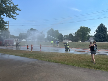 Firefighter Water Fights